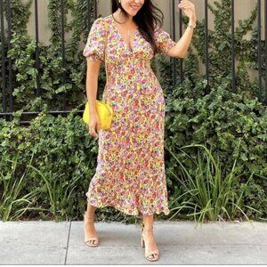 RIXO x Target Floral Puff Sleeve Dress - 2